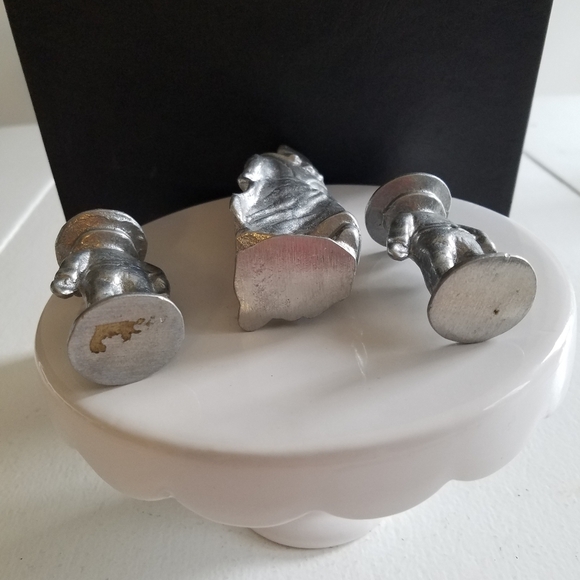 Vintage Cast  Aluminum Figurines Amish  Farm Maiden Boy - Picture 6 of 10